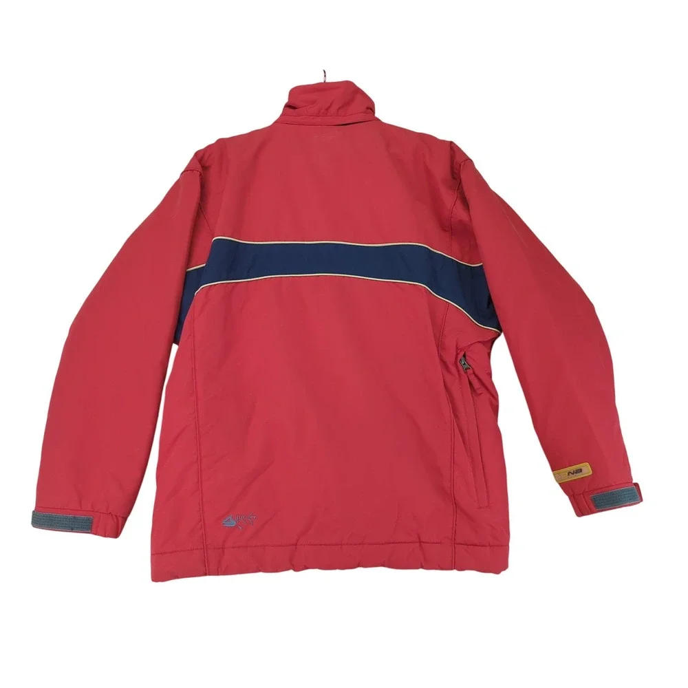 Descente DNA‎ Ski Snowboard Jacket Red Blue Kids Size 16 Junior Winter Outdoor